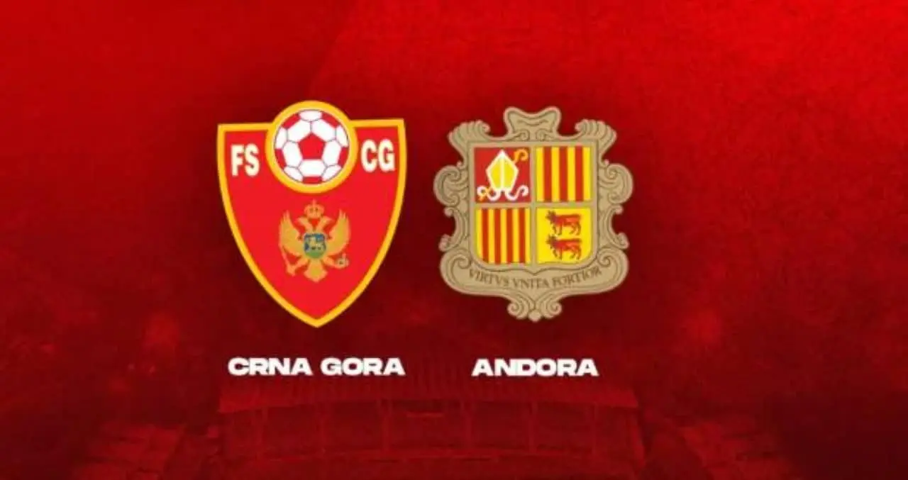 Montenegro x Andorra kansainvälisessä ystävyysottelussa Podgorica-stadionilla