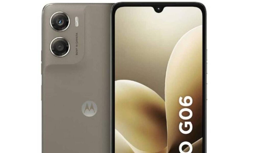 Motorola、5200mAhバッテリーと50MP AI最適化カメラを搭載したMoto G06スマートフォンを発売
