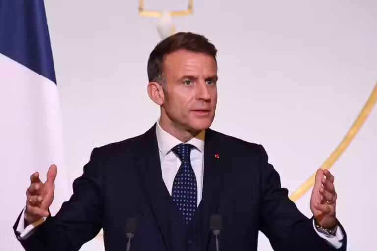 Presidente da França Emmanuel Macron