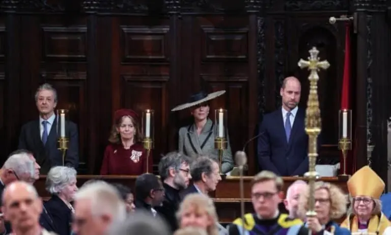 Príncipe William e Kate Middleton prestigiam a nomeação da primeira Arcebispa de Canterbury