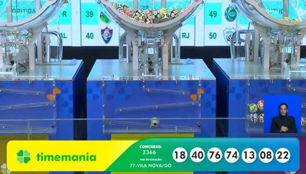 Resultado Timemania 2366