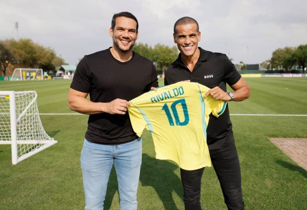 Samir Xaud e Rivaldo