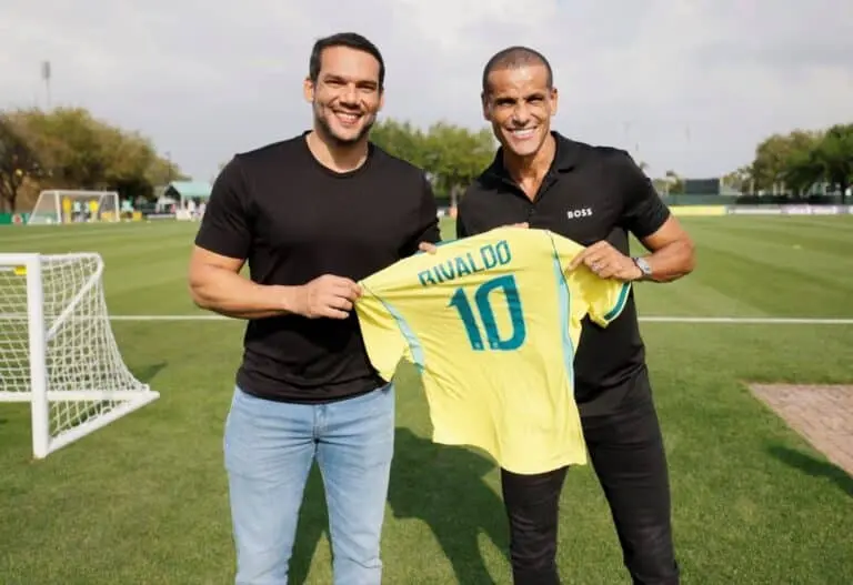 Samir Xaud e Rivaldo