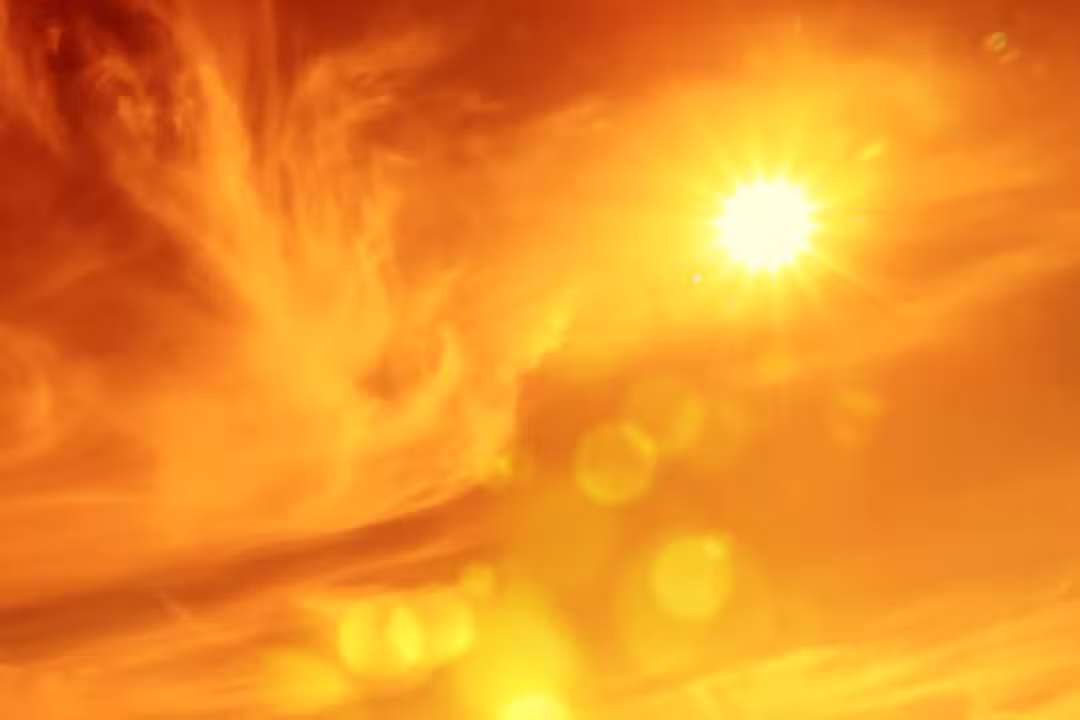Sol, temperatura alta, calor