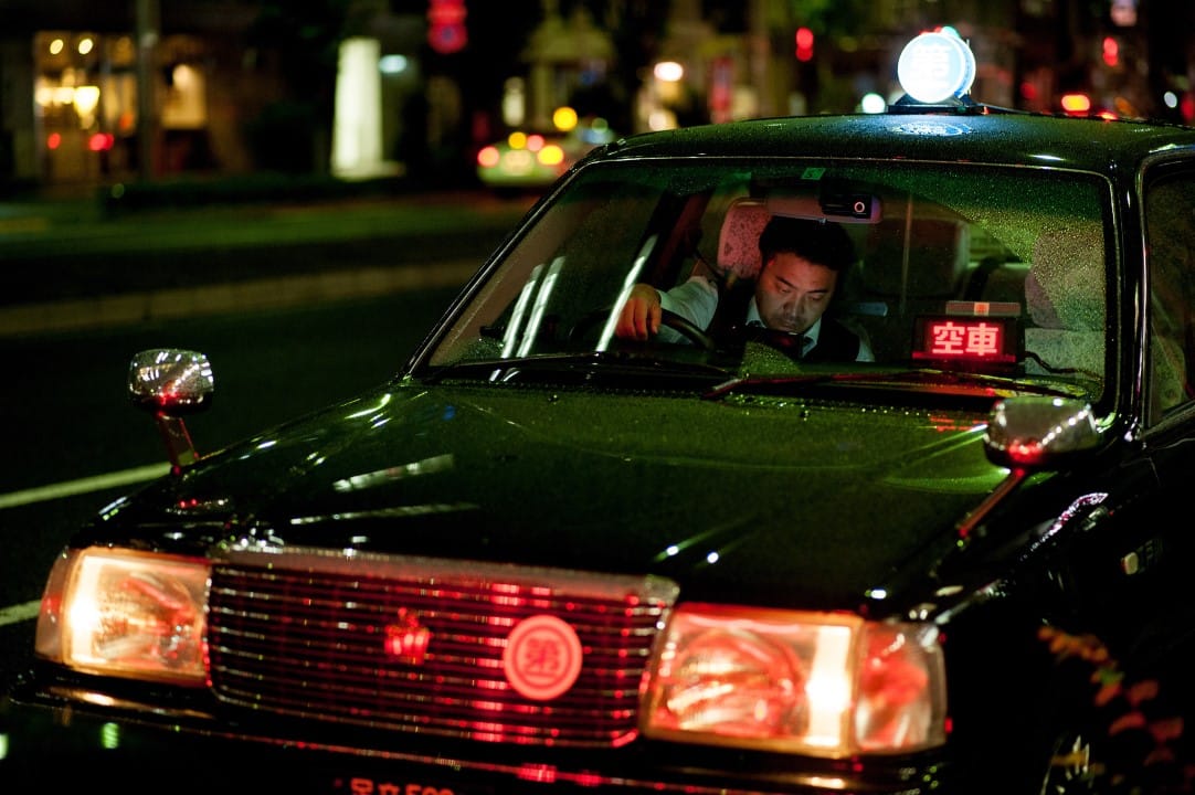 Taxi em Tóquio