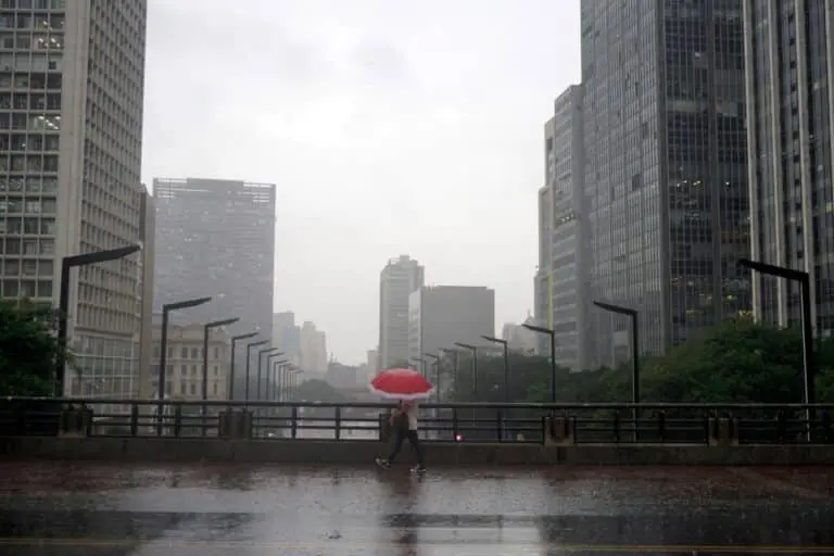 Temporal, chuva, Cidade de São Paulo