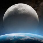 Terra, lua, espaço