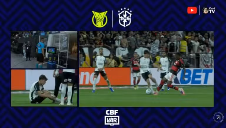 VAR Corinthians x Flamengo
