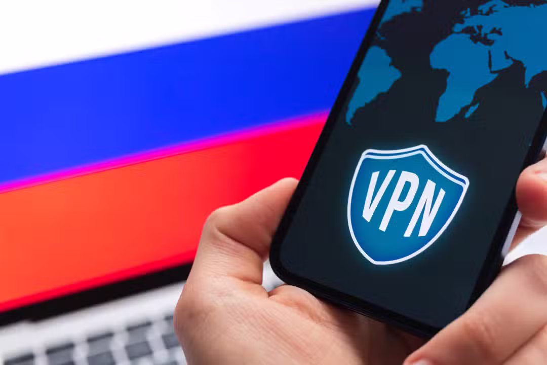 VPN, bandeira da Rússia
