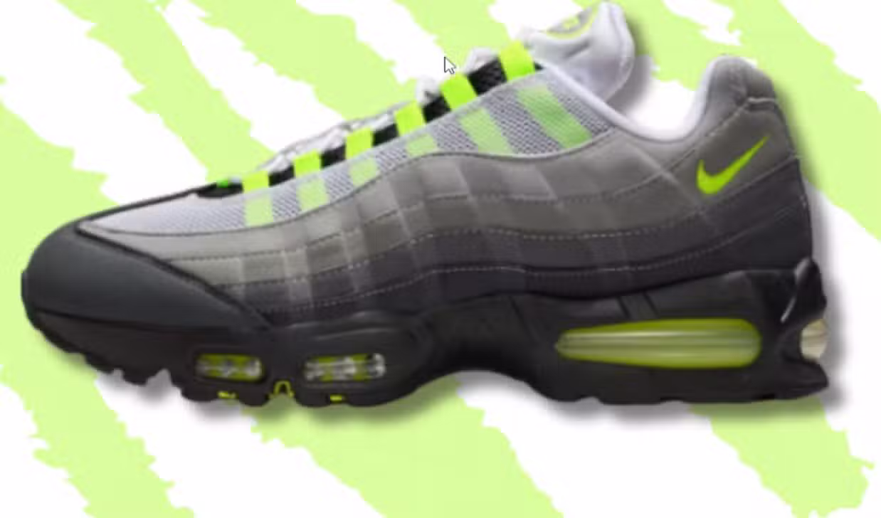 Air Max 95 Big Bubble Neon Yellow - Nike