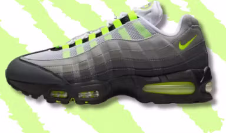 Air Max 95 Big Bubble Neon Yellow - Nike