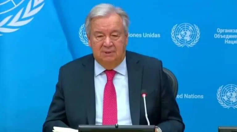 António Guterres, secretário-geral da ONU — UNTV