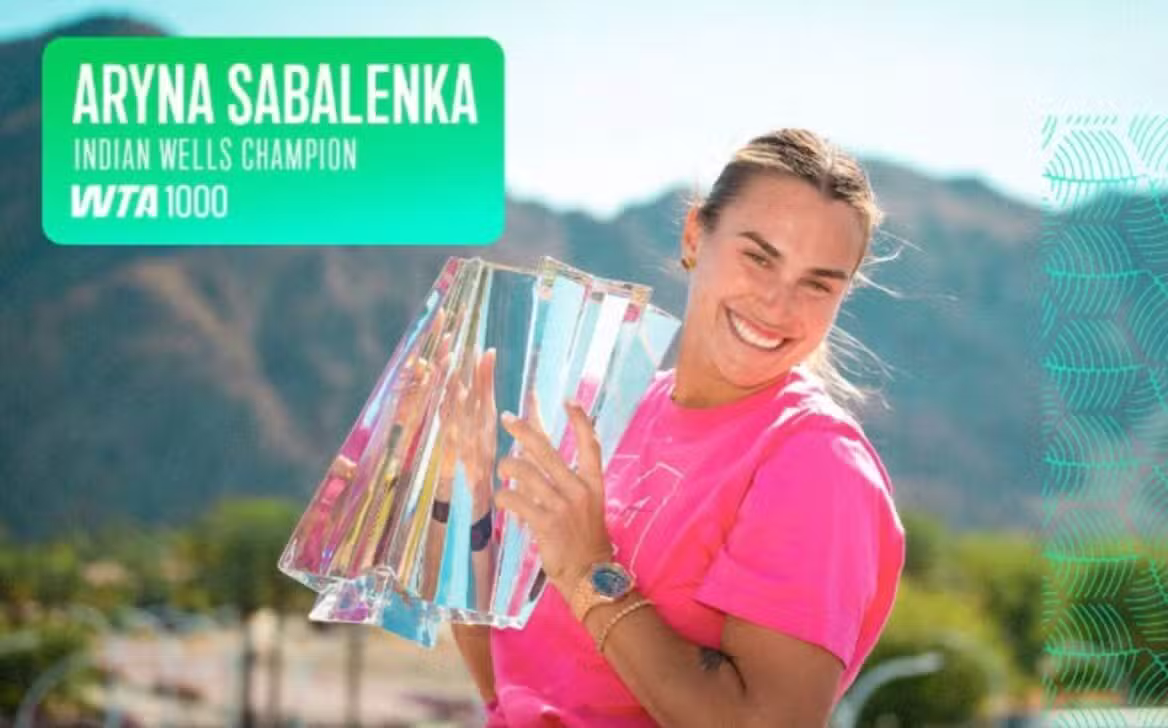 Aryna Sabalenka - X.com/ WTA