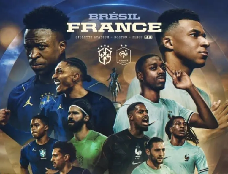 Brasil x França - X.com/ França