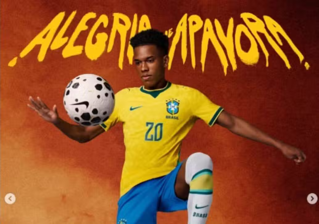 Camisa Seleção Brasileira - Instagram Brasil