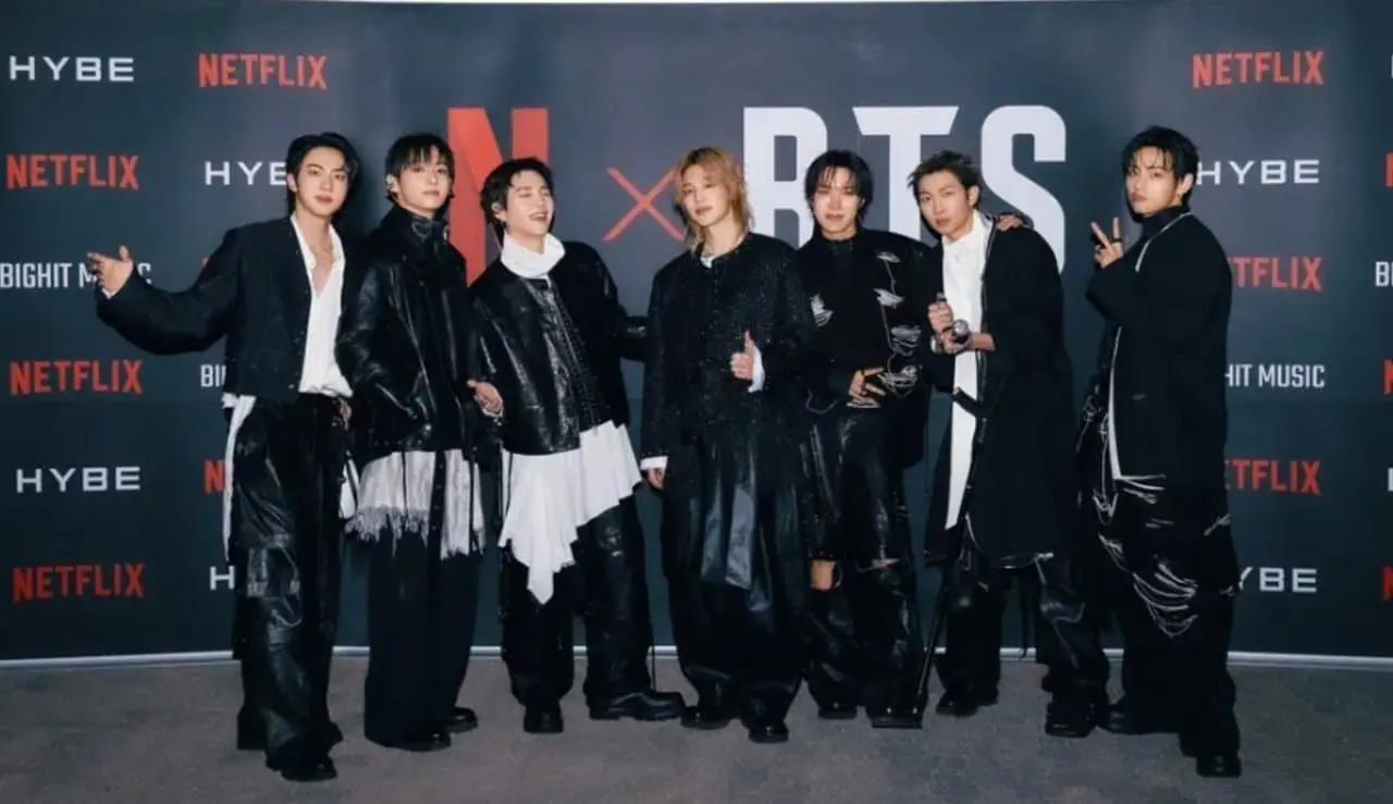 Coreia / BIGHIT MUSIC E NETFLIX © 2026 BIGHIT MUSIC // NETFLIX