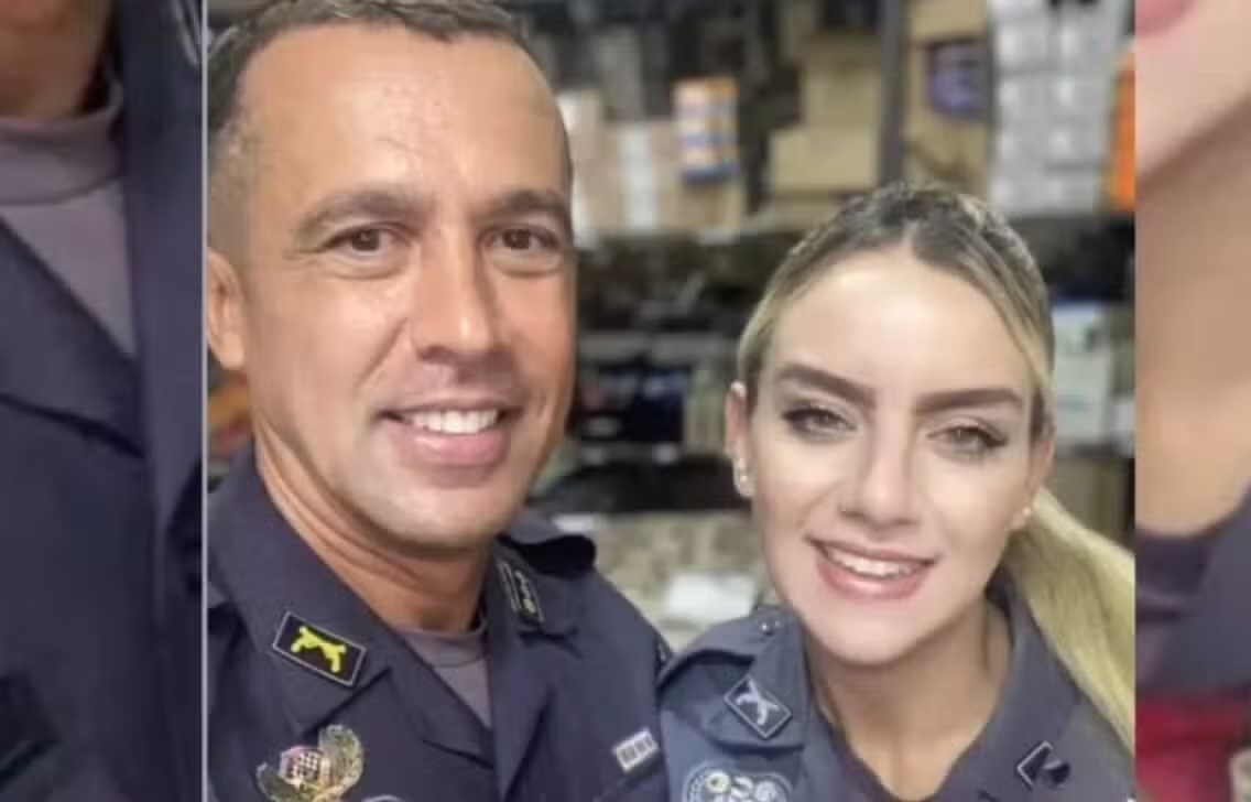 Coronel e Esposa PM - Arquivo