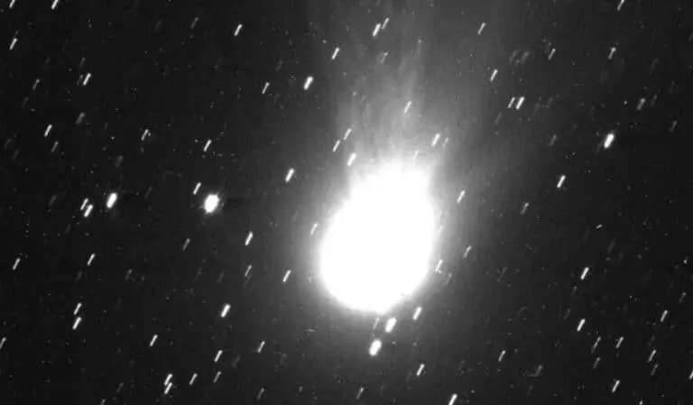 EJA divulgou uma impressionante fotografia do cometa interestelar 3I/ATLAS - ESA/JUICE/JANUS