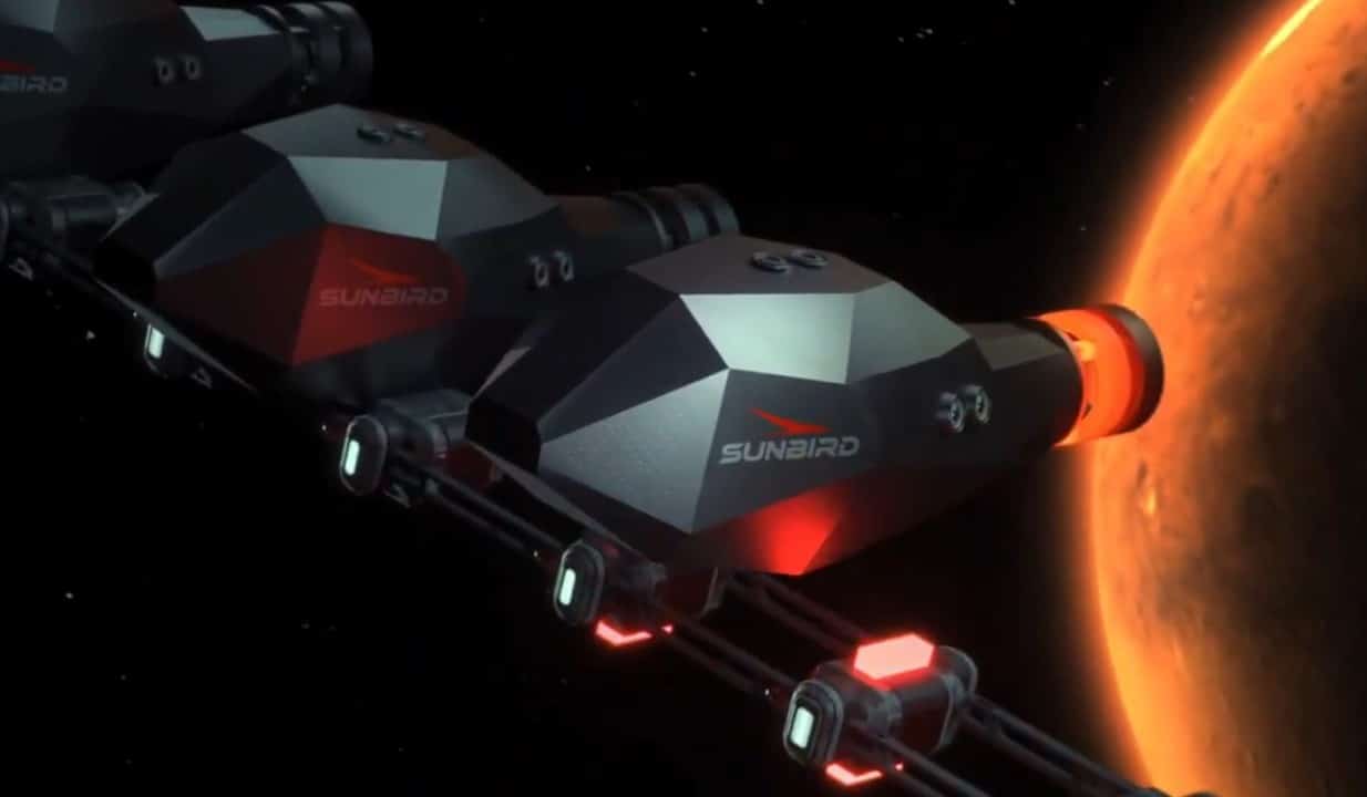 fusão Sunbird da Pulsar