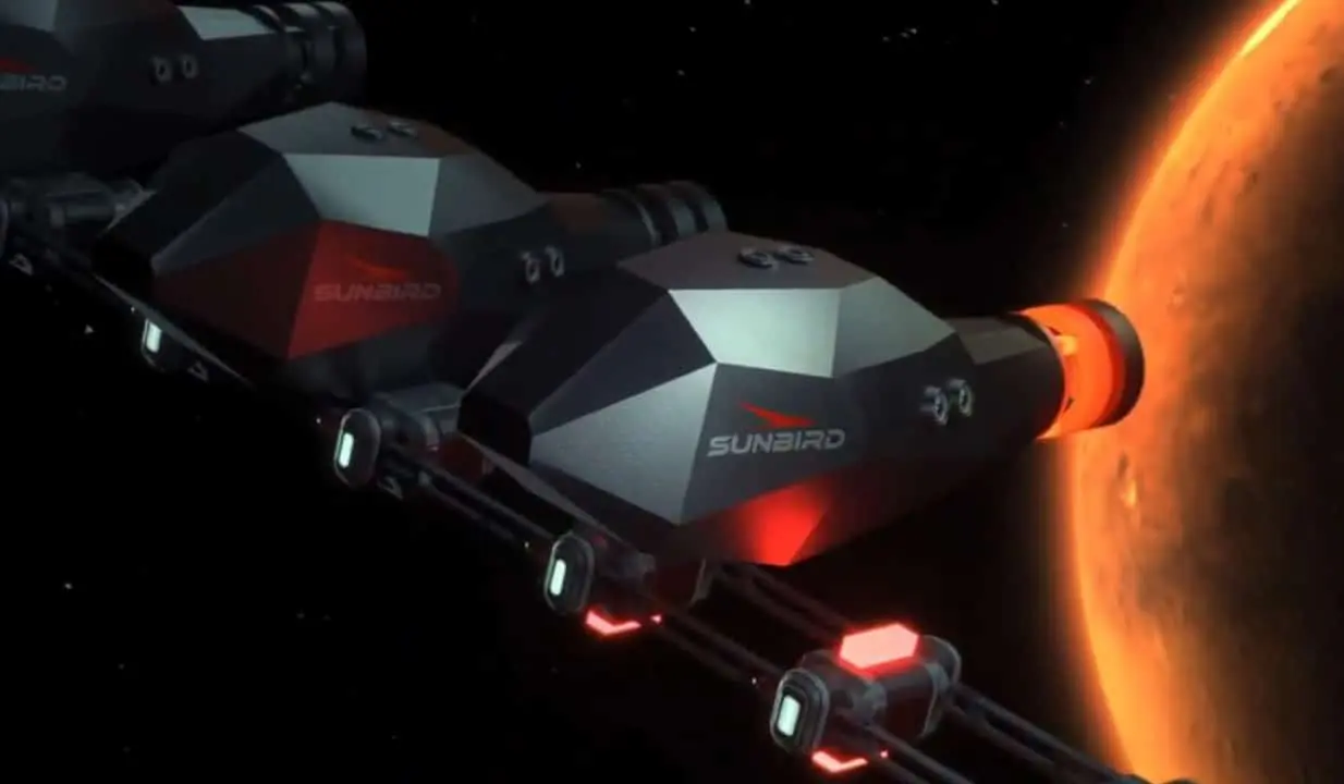 fusão Sunbird da Pulsar