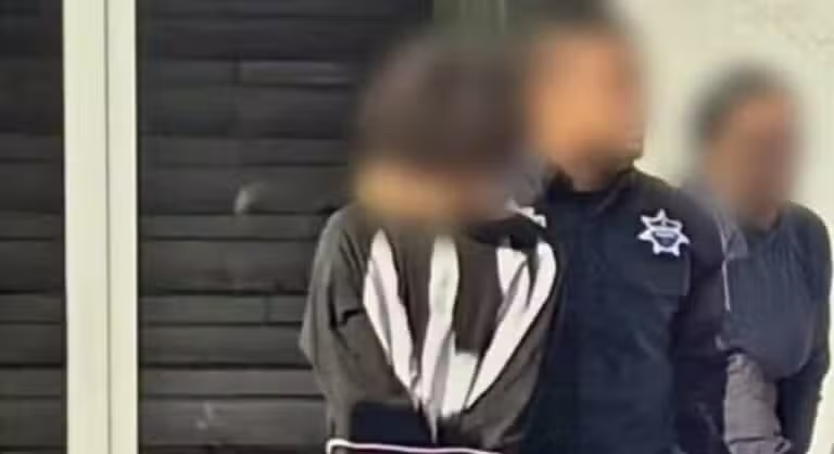 Jovem foi preso — Reprodução