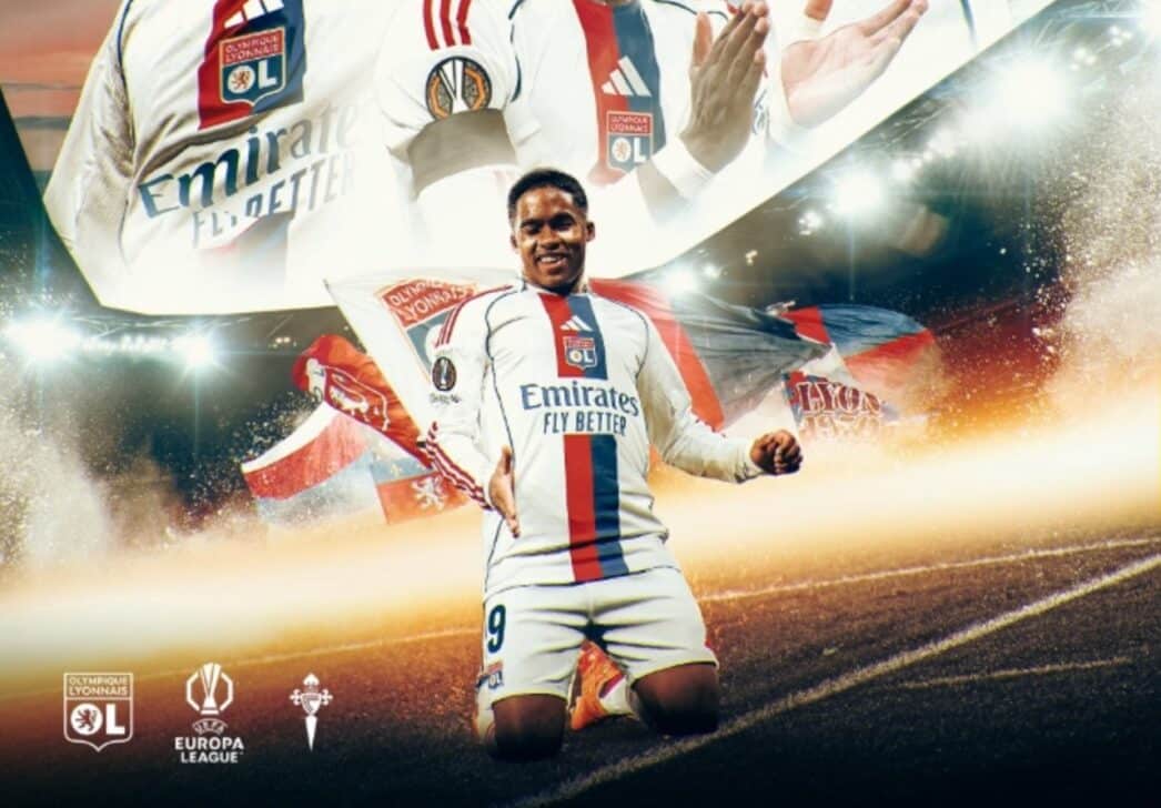 Lyon x Celta de Vigo - X.com/ Lyon