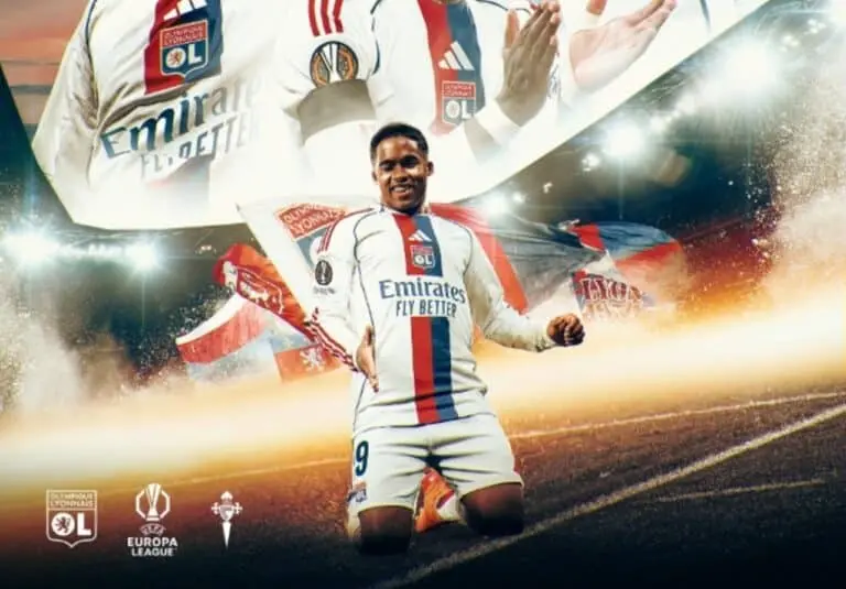 Lyon x Celta de Vigo - X.com/ Lyon
