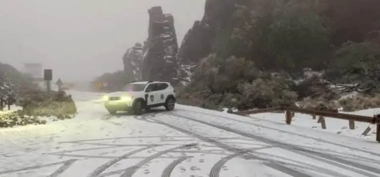 Neve em Tenerife - Cabildo de Tenerife