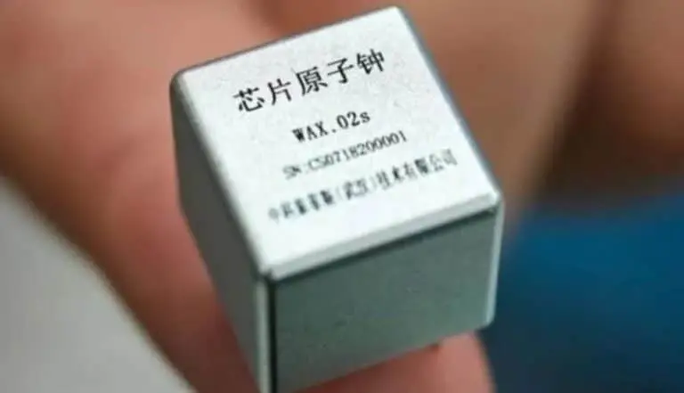 relógio atômico chinês