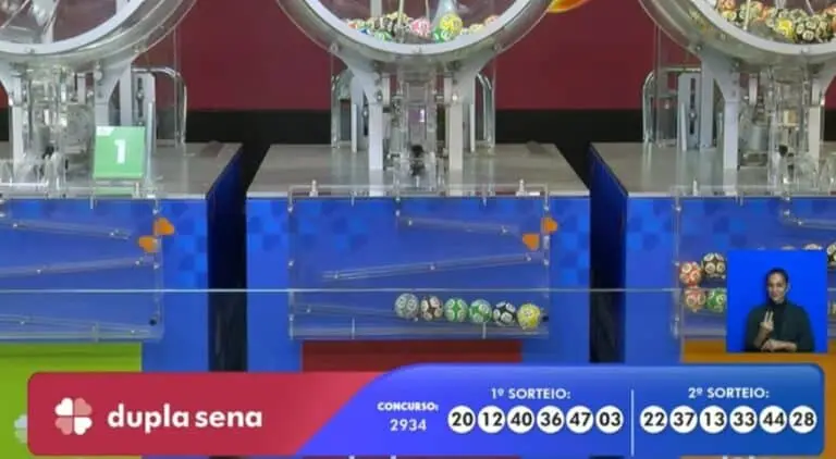 Resultado Dupla Sena 2934