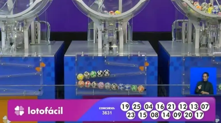 Resultado Lotofácil 3631