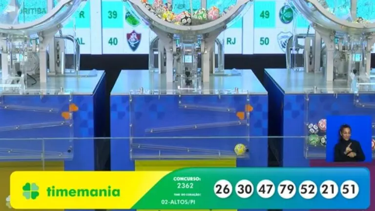 Resultado Timemania 2362