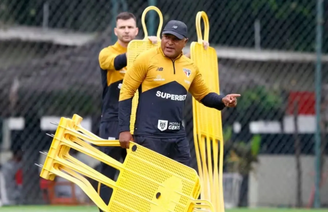 Roger Machado - Rubens Chiri/SPFC