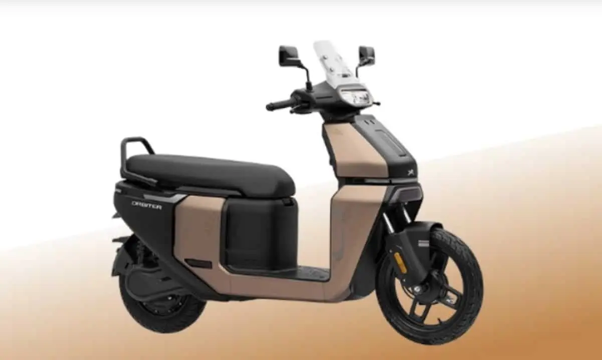 scooter elétrica Orbiter V1 da TVS