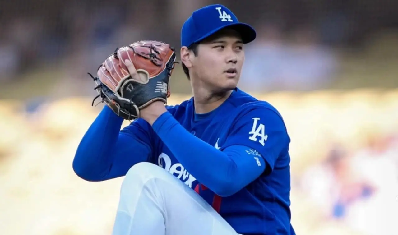 Shohei Ohtani do Dodgers - @dodgers