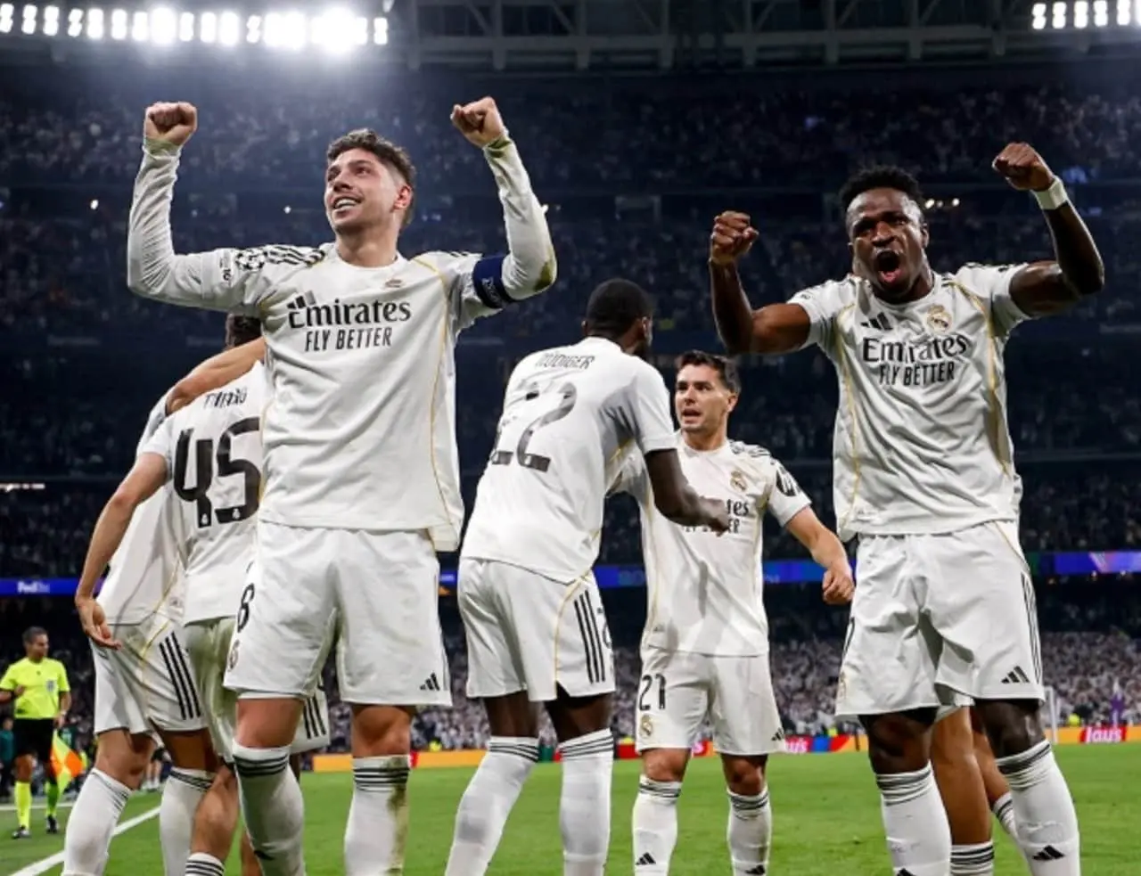 Valverde e Vini Jr - X.com/ Real Madrid