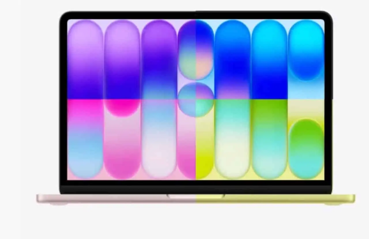 wallpapers do MacBook Neo - reprodução