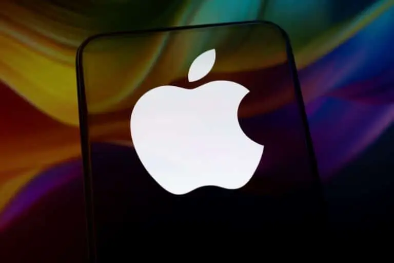 Apple logo, iphone