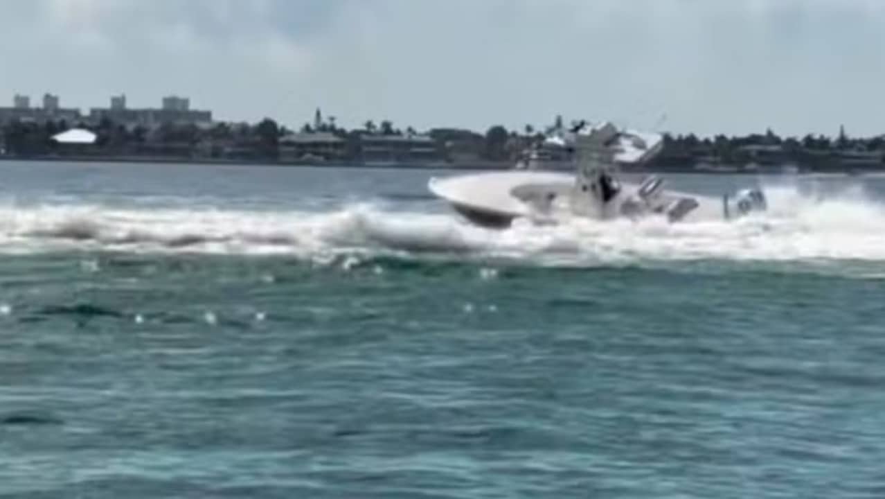 Barco atropela Mulher em Miami