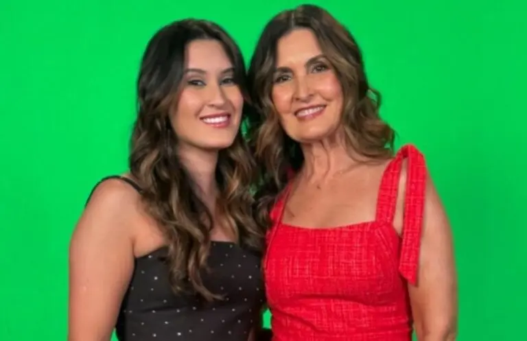 Bia e Fátima Bernardes