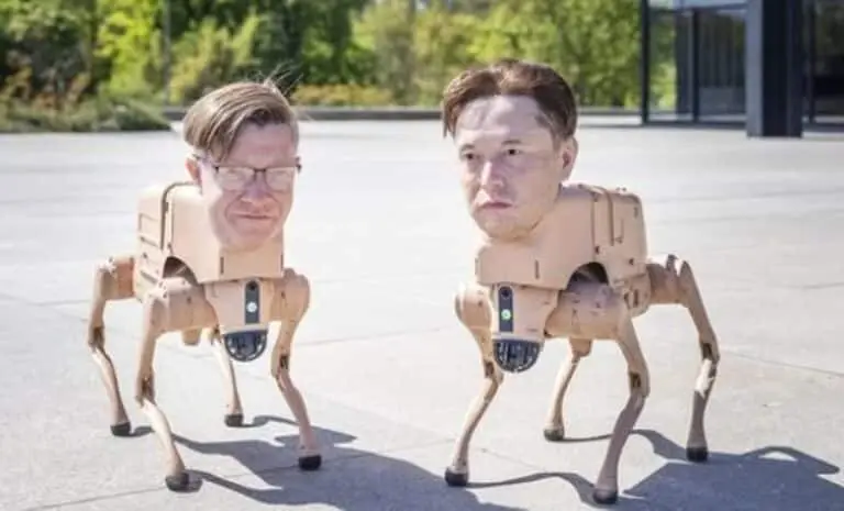 Cão-robô de Elon Musk