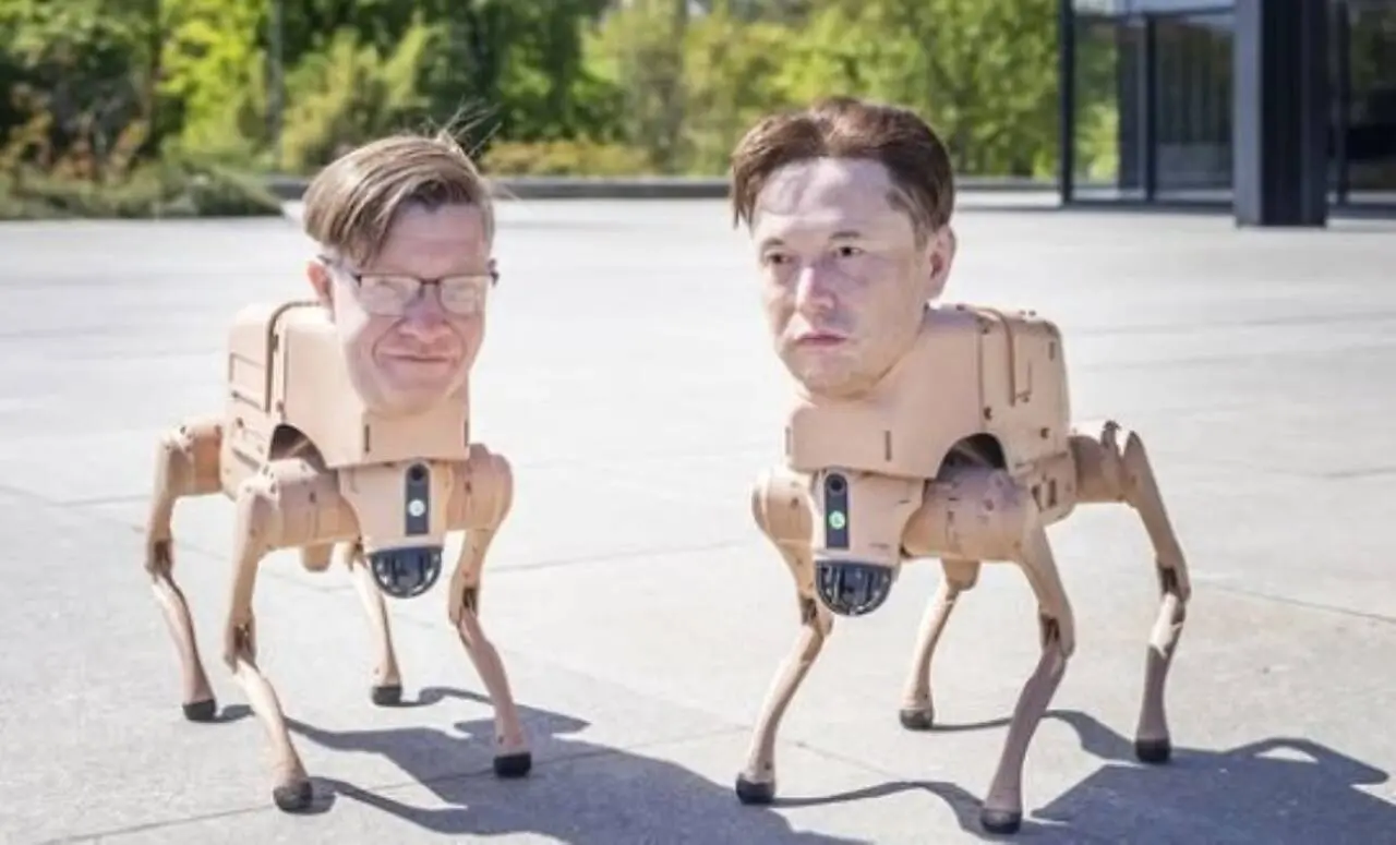 Cão-robô de Elon Musk