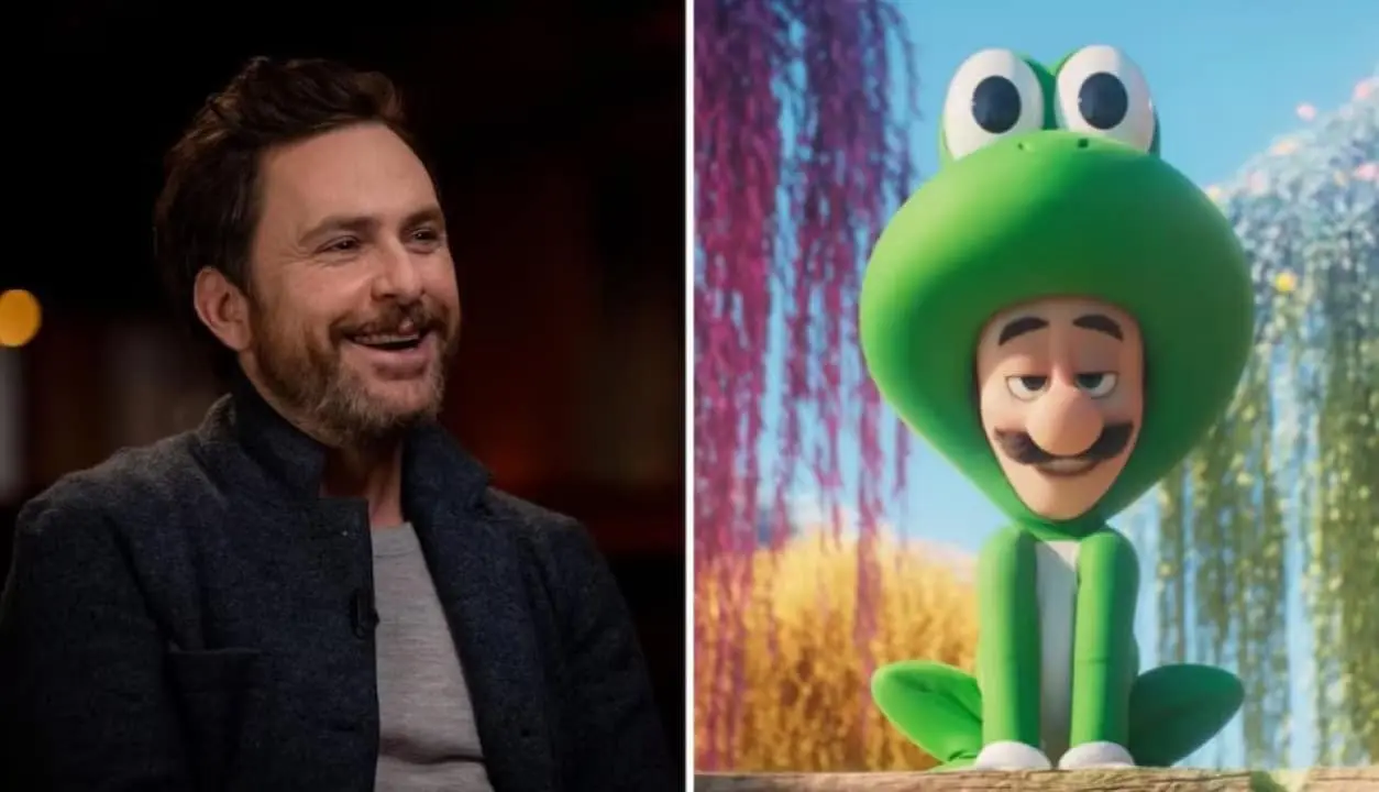 Charlie Day numerolla Luigi