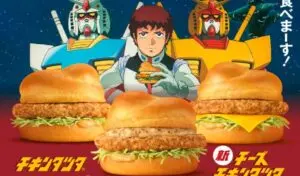 McDonald’s Japão lança série Chicken Tatsuta com collab Gundam a partir de 15 de abril