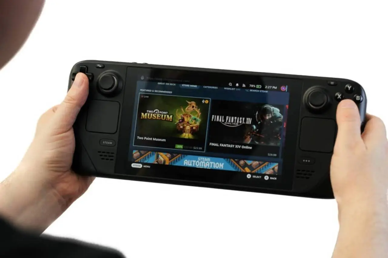 Console portátil Steam