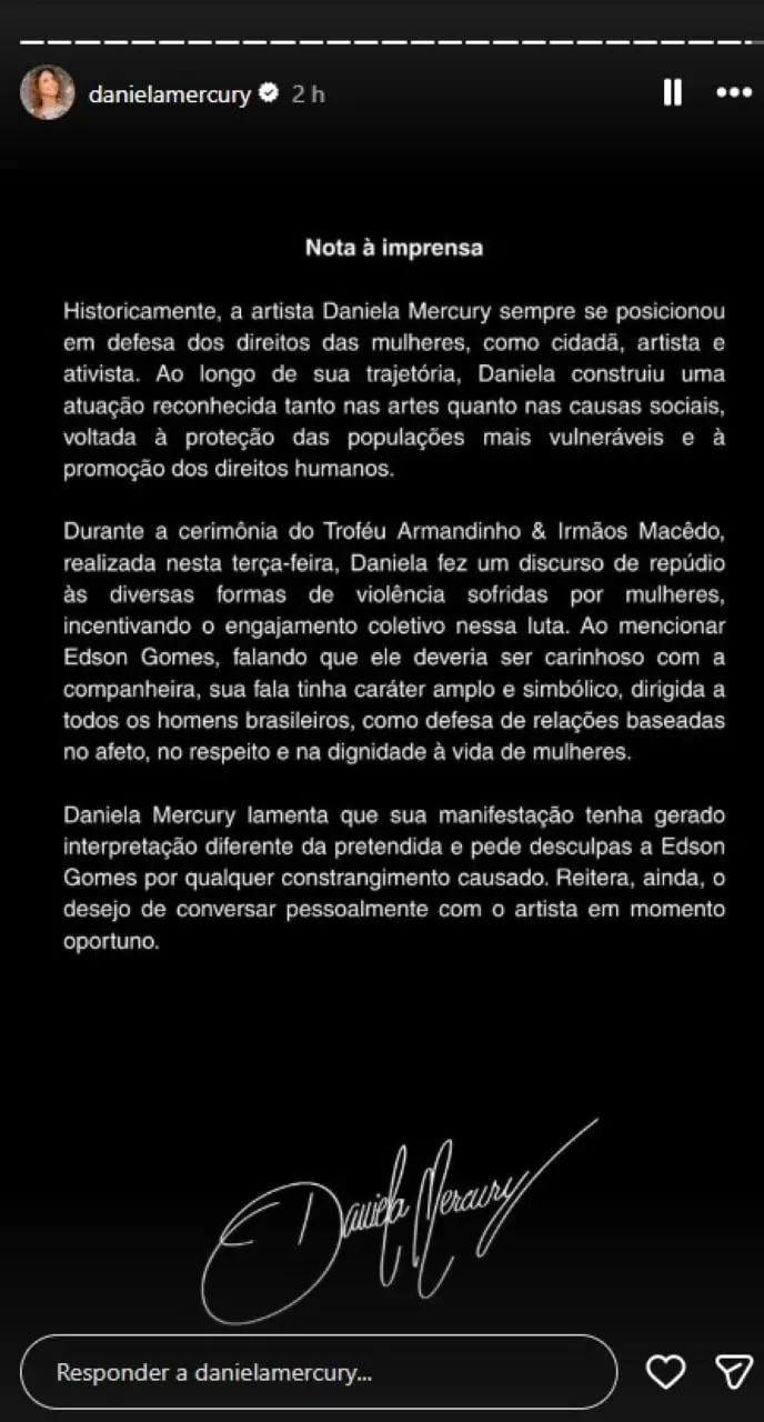 Daniela Mercury -story