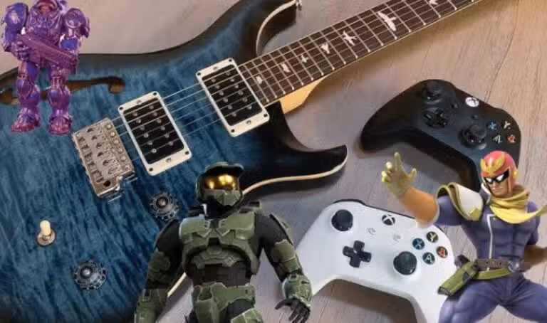 Guitar And Video Game