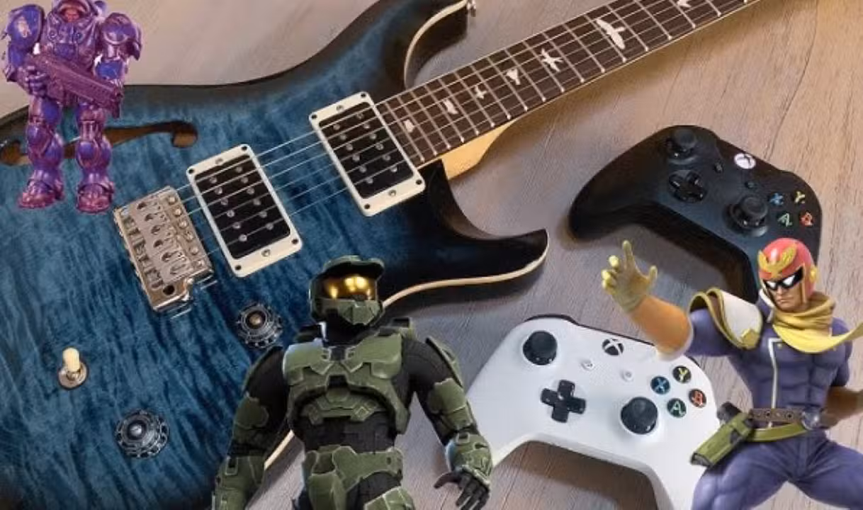 Guitar And Video Game