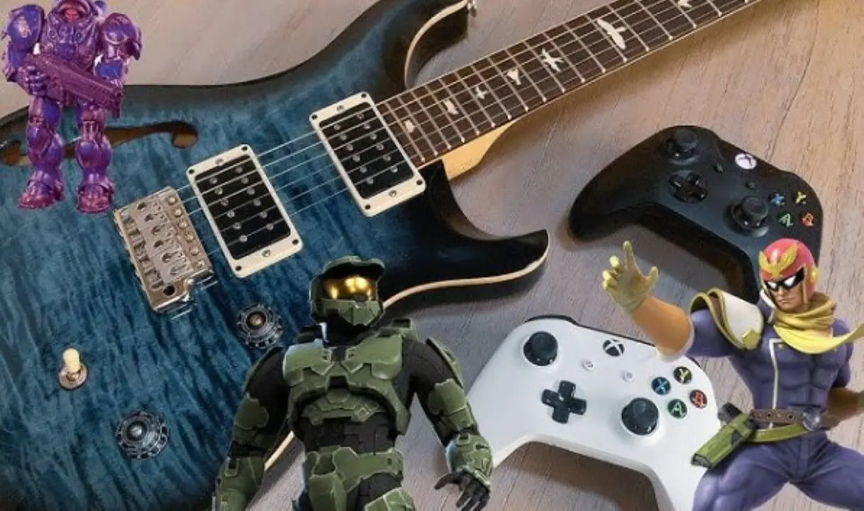 Guitar And Video Game