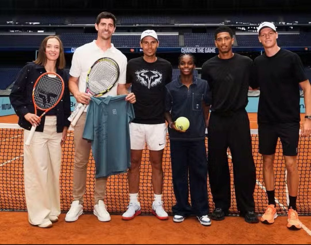 Iga Swiatek, Courtois, Nadal, Linda Caicedo, Bellingham e Sinner